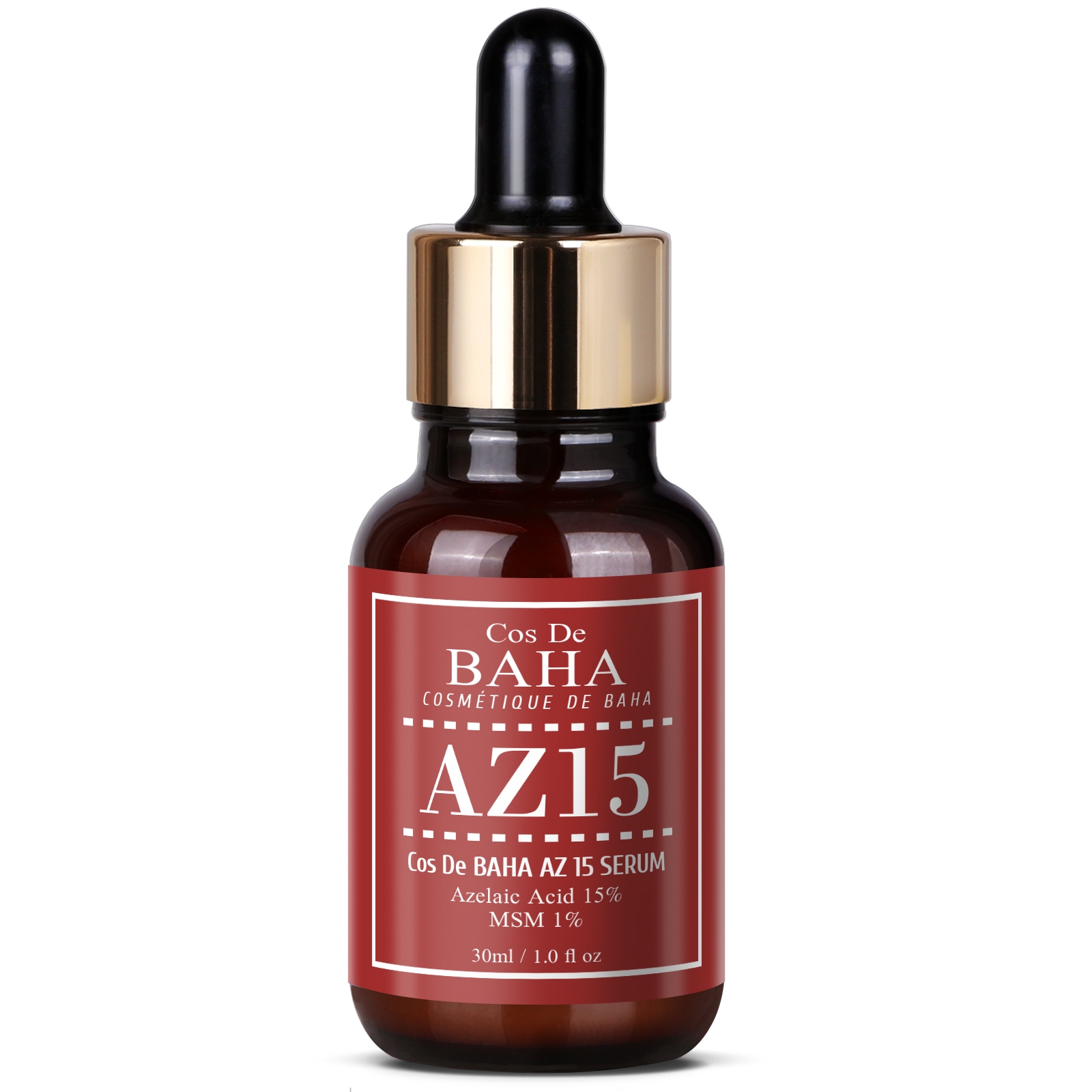 Azelaic Acid 15% MSM 1% Ceramide CICA B5 Serum (AZ15) (30ml)