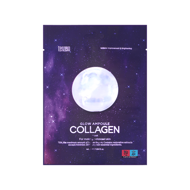 Glow Ampoule Collagen Mask (25 ml 
* 10 ea)