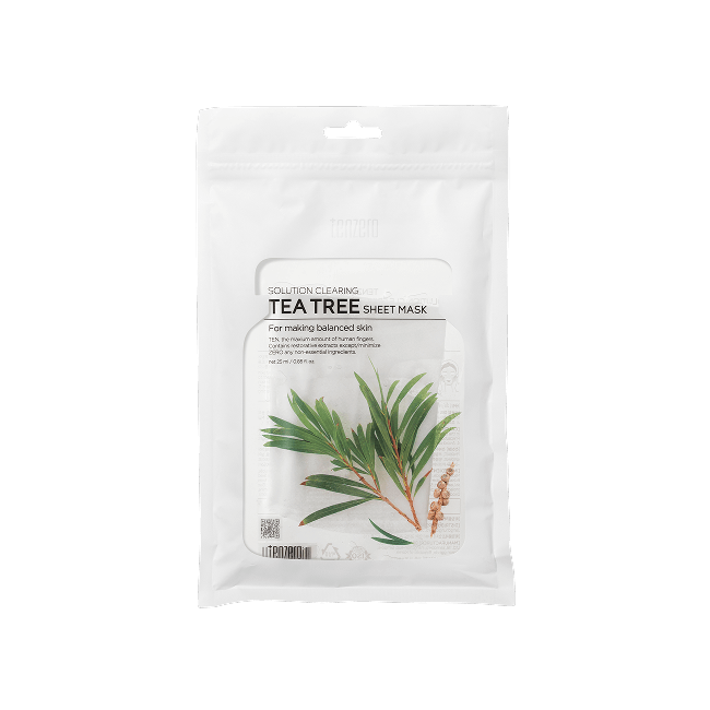 Solution Clearing Tea Tree Sheet Mask (25 ml*10)
